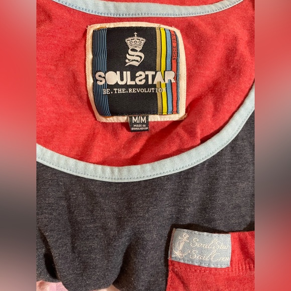 Retro Rare Soul Star Men’s Medium Tank Top ‘Soul Star Sail Crew’ - Picture 3 of 6